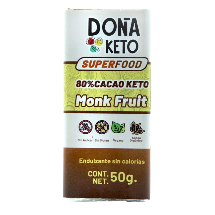Barra de chocolate Monk Fruit 50g