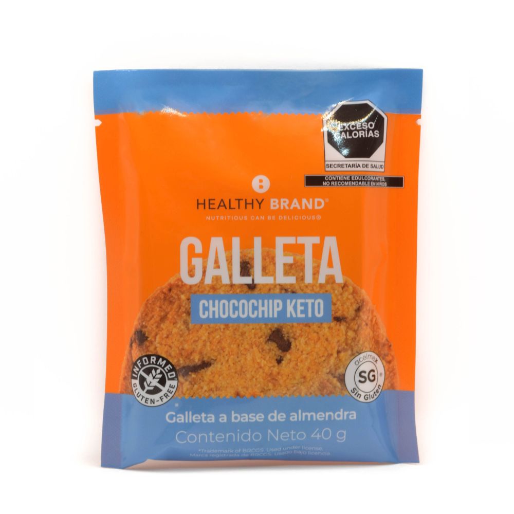 Galleta chocochip healthy brand