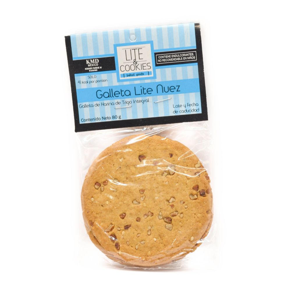 Galletas lite & light nuez