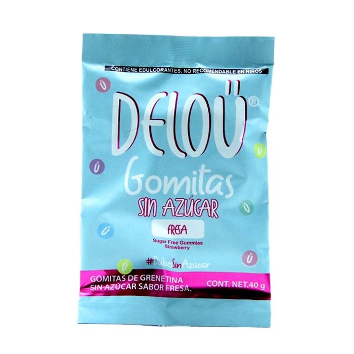 Gomitas KETO sabor fresa