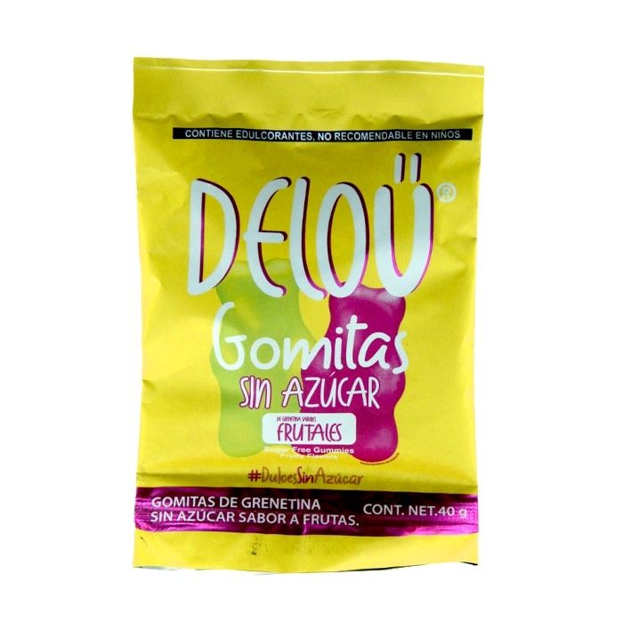Gomitas KETO sabor frutales