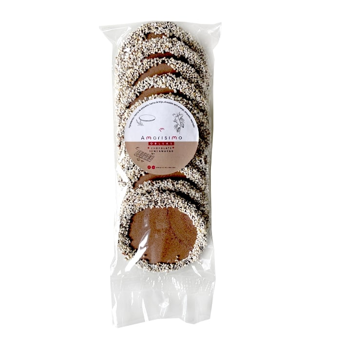 Obleas chocolate amarisimo